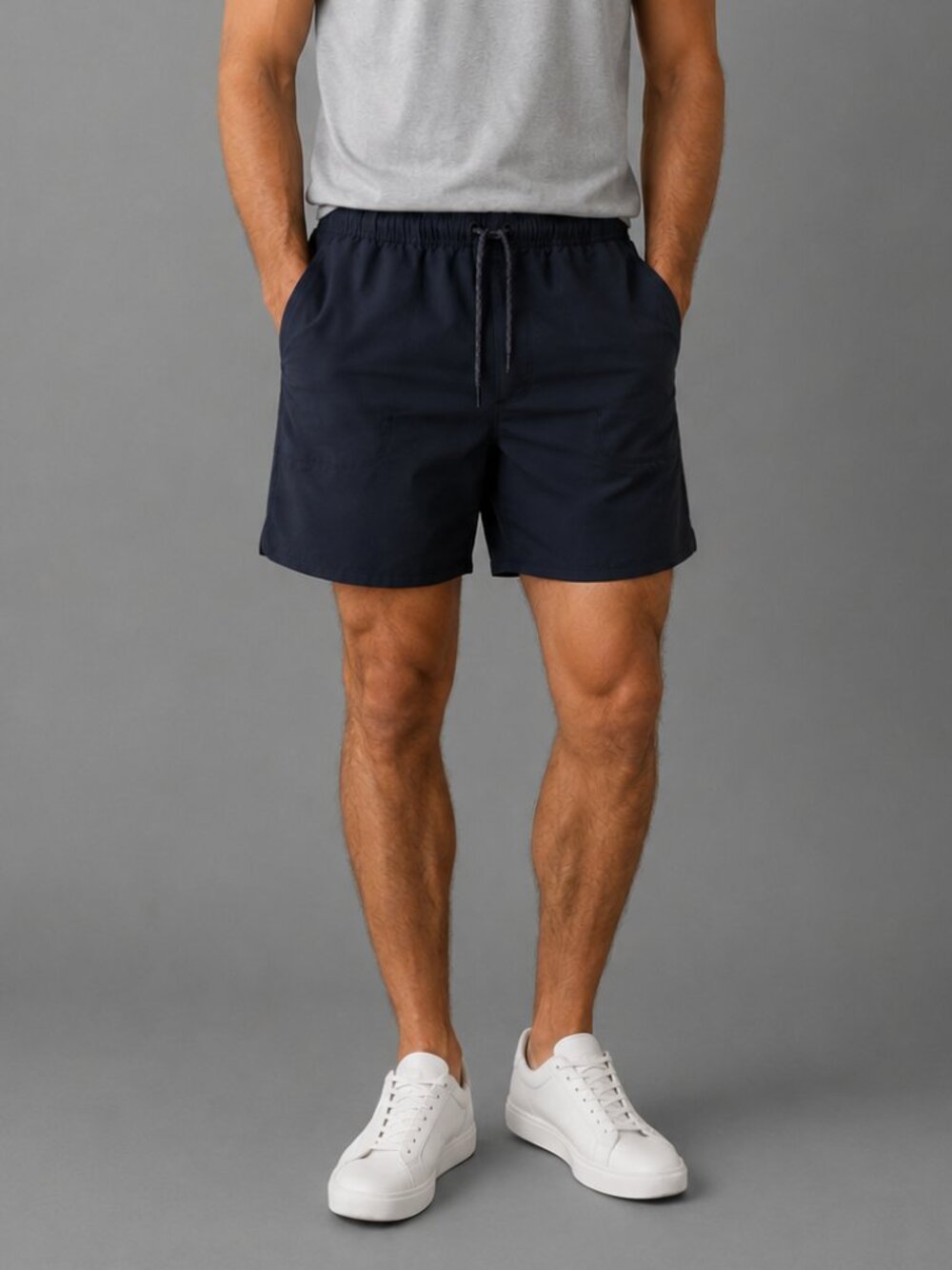 Allbirds Natural Run Mens Merino Wool Recycled Nylon Shorts Black Large